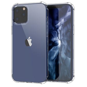 Capa Magunivers e Tpu Almofada de Ar à Prova de Choque com Conector de Conversão de Voz Transparente para Apple iPhone 12 Pro 6.1 Inch - 1