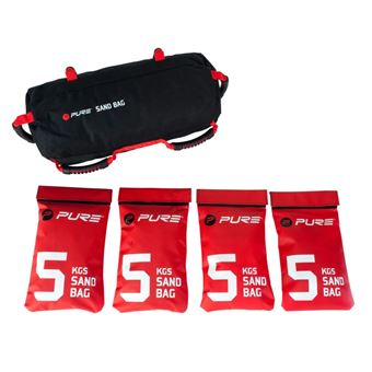 Saco de Treino Búlgaro com Sacos de Areia Pure2Improve 20 kg P2I200500 - 1
