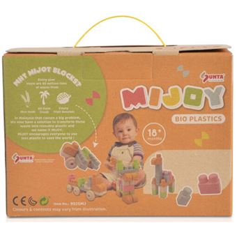 Blocos Ecológicos Sunta Toys Mijoy | 30 Unidades - 1