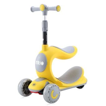 Trotinete Infantil Trio Yellow - 1
