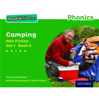 Read Write Inc. Phonics: Green Set 1 Non-Fiction 5 Camping Gill Munton ...