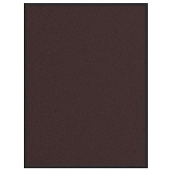 Tapete de porta vidaXL |  80x120 cm | castanho - 1