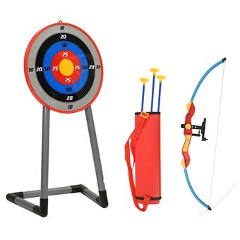Conjunto tiro com arco Infantil vidaXL com arco flechas e alvo - 1