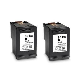 Tinteiro Compatível Webshop24 para HP PACK 301XL CH563EE | 2BK - 1