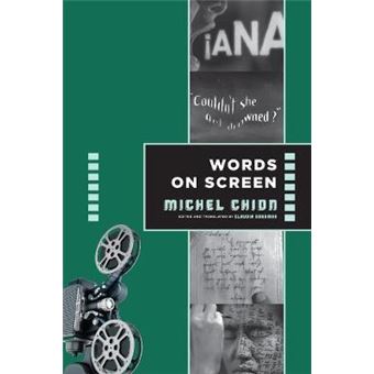 Words On Screen Film And Culture Series - 1
