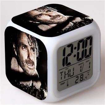 Despertador Infantil HSMY | LED | Multifuncional Colorido Cadeau | The Walking Dead 7 - 1