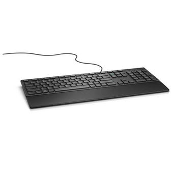 Teclado com Fios DELL Teclado com fios — KB216 - dinamarquês (QWERTY) - preto | Idioma: Dinamarquês | Preto - 1