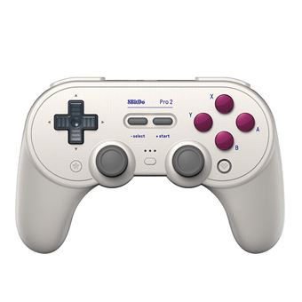 Controlador de Jogo 8Bitdo Pro 2 Hall Effect | Branco - 1