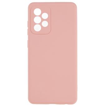 Capa e TPU 2,0 mm, textura líquida, borda em arco Magunivers para Samsung Galaxy A52s 5G/A52 5G/4G - rosa - 1