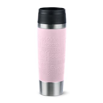Caneca de Viagem EMSA Travel Mug Classic Grande | Rosa, Aço inoxidável - 1
