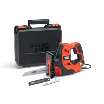 Black & Decker RS890K serra de sabre 2,3 cm Preto, Laranja 500 W - 1