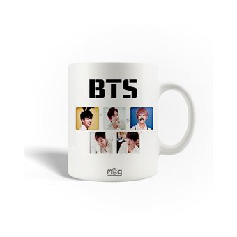 Caneca Maniacase Bangtan Sonyeondan Logo BTS Poster Photocard - 1