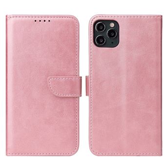 Capa Livro Horizontal Magnética Lmobile Elegant para iPhone 11 Pro - Rosa - 1