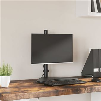 Suporte para monitor vidaXL VESA | 75/100 mm | Aço preto - 1