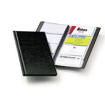 Porta-cartões Durable Visfix 96 | Preto - 1