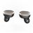 Auriculares Bluetooth Magunivers T12 TWS sem Fios Binaural com Estojo Prateado_2