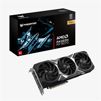 Placa de Vídeo Acer Predator BiFrost Radeon RX 9070 OC 16GB - 1