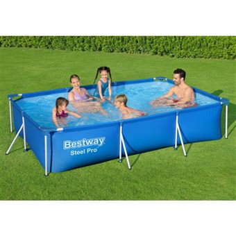 Piscina Steel Pro Bestway Flowclear | 300x201x66 cm - 1