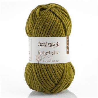 Fio de Lã Rosarios 4 Bulky Light | 100G - Verde Alface 115 - 1