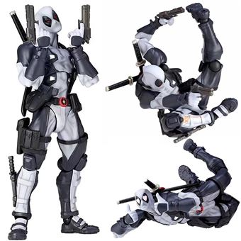 Figura Good Deal Deadpool | 22x7x22 cm - Branco - 1