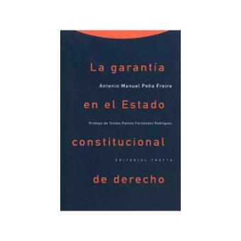 La Garantía En El Estado Constitucional De Derecho - 1