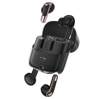 Dupla Auriculares DAM J17 | Bluetooth 5.4 | Preto - 1