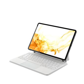 Capa Flip e Teclado Bluetooth Royal bailey M11P-B-S9+ para Samsung tab S9 FE+ 12.4" X610/tab S9+ 12.4" X810/tab S7+ 12.4" T970/tab S7 FE 12.4" T730/tab S8+ 12.4" X800 - 1