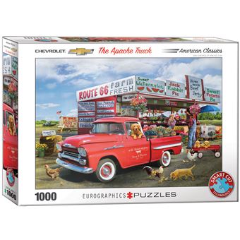 Puzzle Eurographics 1959 Chevrolet Apache-Giord | 1000 Peças - 1
