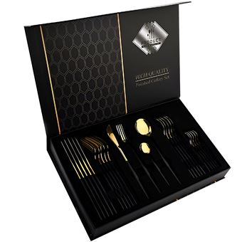 Faqueiro Elegante Cheffinger para 6 pessoas | 24 Peças - 1