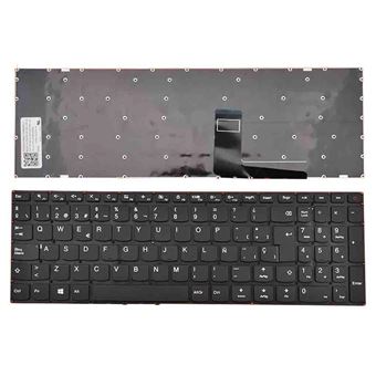 Teclado para Computador Portátil Lenovo Ideapad 110-15Acl 110-15Ast 110-15Ibr Preto - 1
