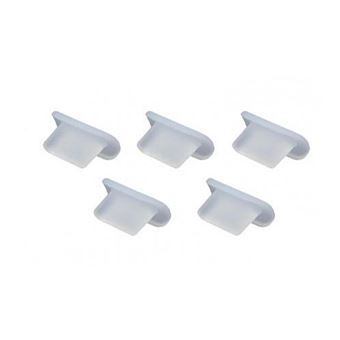 Proteção USB-C Anti-Pó 2 Un Gift4Me - Transparente - 1