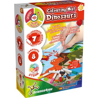 Tapete Colorir Dinossauros Science4you - 1