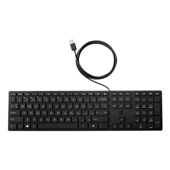 Teclado com Fios HP Teclado Desktop 320K com fios HP | Preto - 1