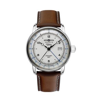 Relógio Zeppelin 100 Years 8666-1 | Branco - 1