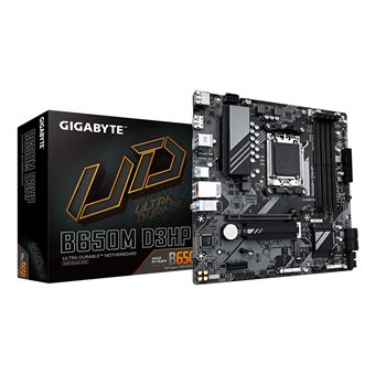 Motherboard GIGABYTE B650M D3HP | Castanho - 1