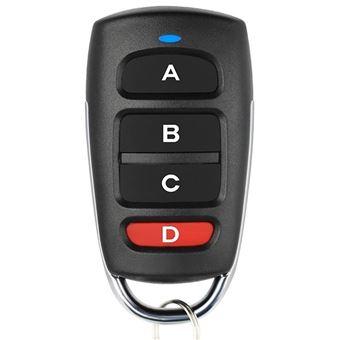 Comando Remoto Dishiqing para Cópia sem fio de código fixo de 433,92 MHz | Preto - 1