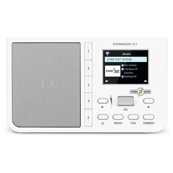 Rádio TechniSat STERNRADIO IR 2 | Branco - 1
