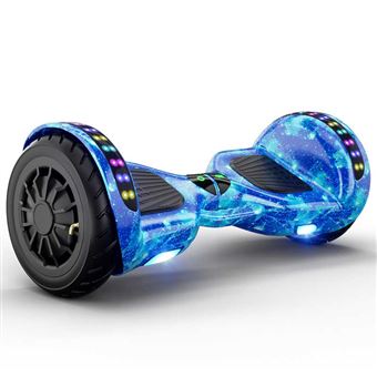 Hoverboard COLLAR AO LA10TE | Bluetooth 5.0 | Música | ABS | BMS | 700W | 15Km/h | 18° | LED | 12-16Km - Azul - 1