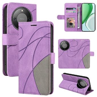 Capa Flip FLOODKING para Samsung Galaxy Honor X9D 5G | Couro | Porta-Cartões | Roxo - 1