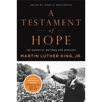 Testament Of Hope The Essential Writings Of Martin Luther King - 1