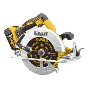 Serra Circular Portátil DeWALT DCS570NT-XJ | Amarelo - 1