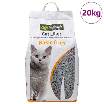 Areia para Gato com Fragrância de Pó vidaXL para Bebé Bentonite | 20L - 1