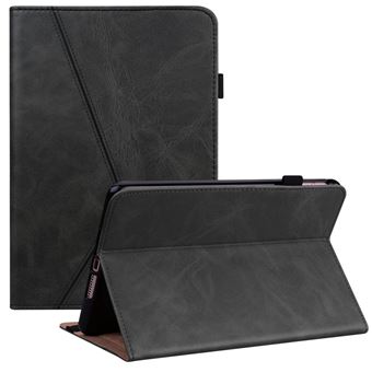 Capa magunivers PU padrão de linha, função auto wake/sleep com suporte e suporte de cartão preto para Lenovo Legion Y700 - 1