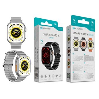 Smartwatch Novoteck SWA02 com Funções Inteligentes | Bluetooth | Prateado - 1