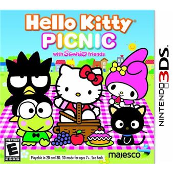 Videojogo Halifax Hello Kitty: Picnic with Sanrio Friends, 3DS - 1
