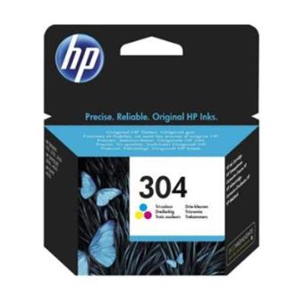HP 304 Tri-Colour Original Standard Capacity Ink Cartridge - 1