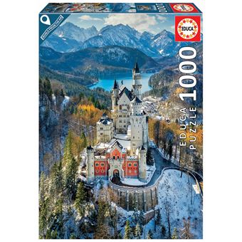 Puzzle Educa Neuschwanstein Castle 19261 | 1000 Peças - 1