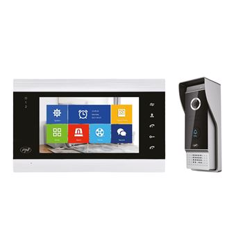 Intercomunicador de Vídeo Inteligente P2P PNI SafeHome PT720MW WiFi HD - Cinza - 1