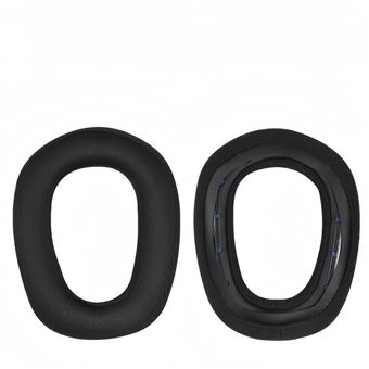 Almofadas para Auscultadores V-REEL para Logitech G435 | Preto | Tecido de Malha - 1