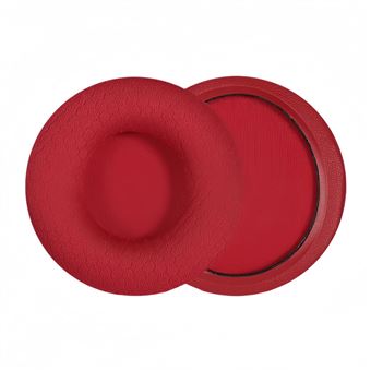 Almofadas para Auscultadores V-REEL para SONY WH-CH520 | Vermelho | Tecido de Malha - 1